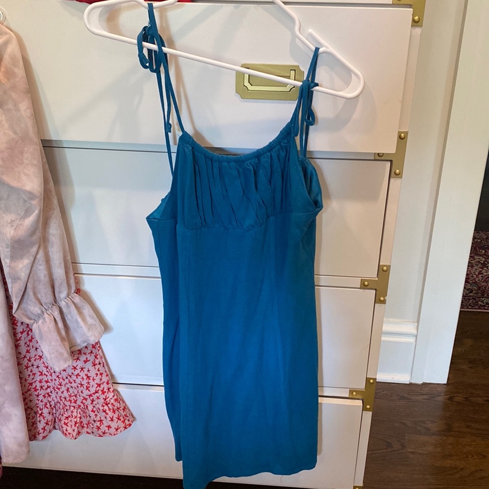 pacsun blue mini dress